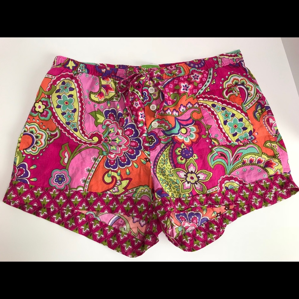 Vera Bradley size M pajama shorts